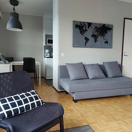 Northern Haven -studio Apartment, Self Check In, Free Wifi, Parking- Рованиеми