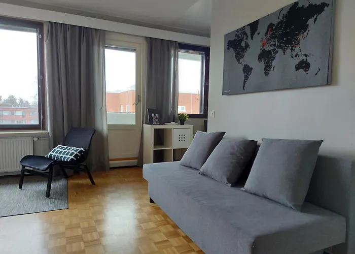 Apartamento Northern Haven -studio Apartment, Self Check In, Free Wifi, Parking- Rovaniemi